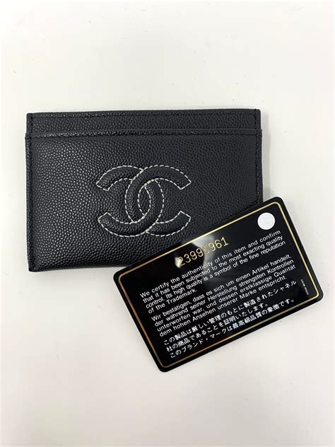 porta carte chanel